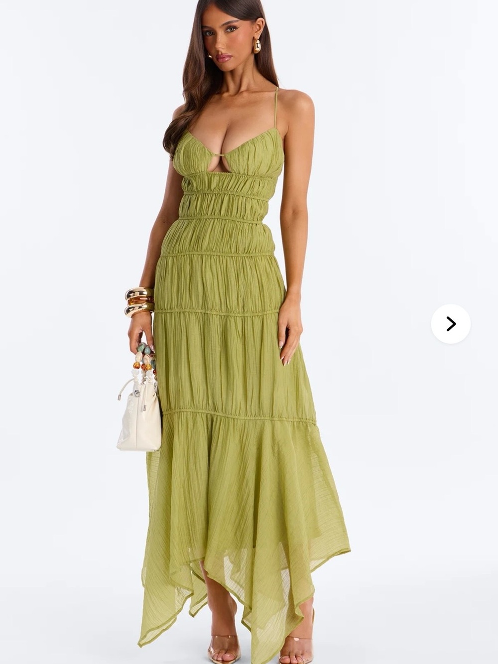 Maxi Dress with Spaghetti Straps